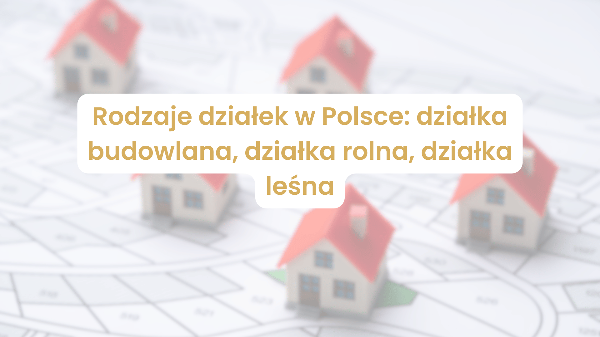 Rodzaje działek w Polsce: działka budowlana, działka rolna, działka leśna - blog adatex.pl